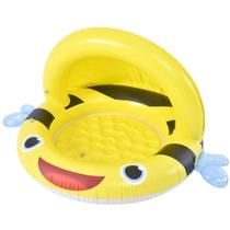 Piscina Inflável Abelhinha 35L com Proteção Solar UV para Bebês