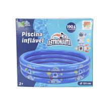 Piscina inflavel astronauta 190l - dm toys