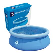 Piscina Inflável Azul 1.400L Azul capacidade de até 4 Adultos (183 m x 63 cm) BEL - 140002