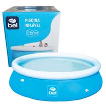 Piscina Inflável Azul 3.700L Azul capacidade de até 4 Adultos (2,70 m x 70 cm) BEL - 370000