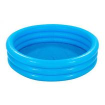 Piscina Inflável Azul Cristal 581 litros 1,68m x 38cm - Piscina com gomos câmeras de ar infláveis 58446 Intex Piscina Inflável Azul Cristal 581 litros 1,68m x 38cm - Piscina com gomos câmeras de ar infláveis 58446 Intex