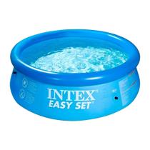 Piscina Inflável Azul Intex Easy Set 2,419 Litros