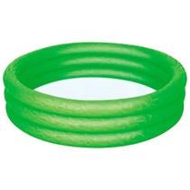 Piscina Inflável Circular Bestway Play 3 Anéis Verde 101L - Piscina Inflável Circular Bestway Play 3 Anéis Verde 101L -