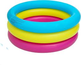 Piscina Inflavel Criança Infantil 88 Litros Agua Wellmix