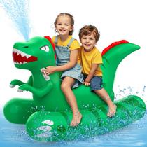 Piscina inflável de dinossauros Float Skirfy 72 cm com aspersor