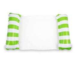 Piscina inflável em PVC Float Lounge, verde Rede de água multiuso, espreguiçadeira de malha, drifter, selim Acessórios portáteis para piscinas de banho de sol