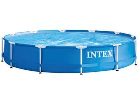 Piscina inflavel estrutural redonda intex 6503l 366cm