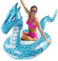 Piscina inflável Float Monsoon Dragon para adultos com alças