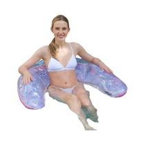 Piscina inflável flutuador cadeira, tubo flutuante, para festa de verão, 1 pacote