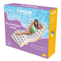 Piscina Inflável Funsicle Deco FunChaiser - Flutuador para Água