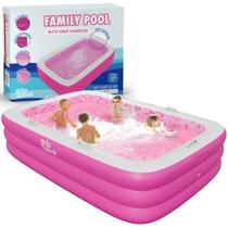 Piscina inflável GRIP A POOL Playful Pink para crianças e adultos