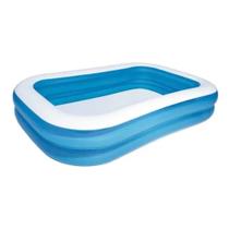 Piscina Inflável I Retangular I 778 Litros I Familiar I Envio Rápido I Infantil I Verão I Azul Piscina Inflável I Retangular I 778 Litros I Familiar I Envio Rápido I Infantil I Verão I Azul