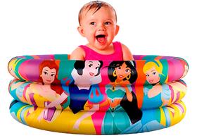 Piscina Inflável Infantil 100 Litros Disney Princesas - Etitoys