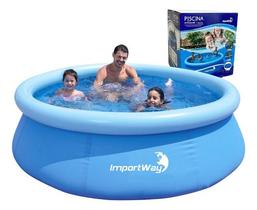 Piscina Inflável Infantil 1400l Borda Redonda Importway