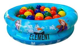 Piscina Inflável Infantil 37 Litros Colorida + 25 Bolinhas Piscina Inflável Infantil 37 Litros Colorida + 25 Bolinhas