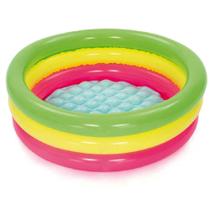 Piscina Inflável Infantil 41L Summer C/ Gomos Única Bestway