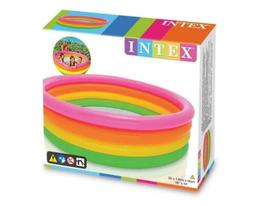 Piscina Inflável Infantil Colorida 780L Intex 1,68x46Cm