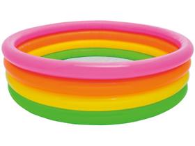 Piscina Inflavel Infantil Colorida por do Sol 780 Litros Intex