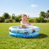 Piscina Inflável Infantil Etitoys 37L Homem-Aranha Frozen Redonda 2 Anéis Para Água ou Bolinhas