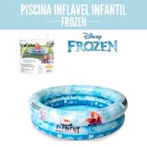 Piscina Inflável Infantil Frozen Disney 37 Litros - Etitoys