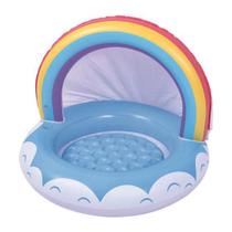 Piscina Inflável Infantil Jilong Arco Iris 40 Litros