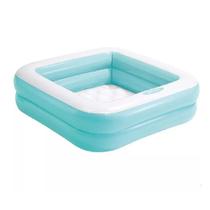 Piscina Inflável Infantil Soft Intex Com Fundo Acolchoado 57 L