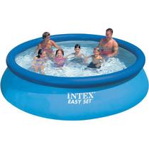 Piscina Inflável Intex Easy Set 5.621L Resistente Azul