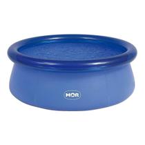 Piscina Inflável Mor Pvc Reforçado Resitente 1400 Litros Redonda Azul Piscina Inflável Mor Pvc Reforçado Resitente 1400 Litros Redonda Azul