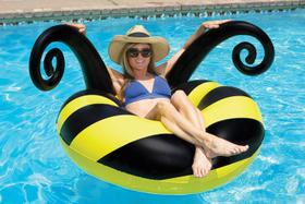 Piscina inflável Party Float Poolmaster Bumble Bee Piscina inflável Party Float Poolmaster Bumble Bee