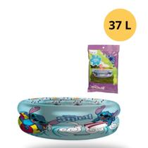 Piscina Inflável Personagens Infantil Menina Menino 37 Litros Etitoys