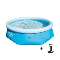 Piscina Inflavel Plastico 2600L c/ Bomba Ar Manual - Bestway