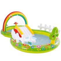 Piscina Inflável Playground Jardim Intex 2,9M x 1,8M x 1,4M