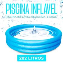 Piscina Inflável Redonda 152 cm x 30 cm 282 Litros
