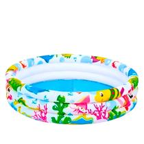 Piscina Inflável Redonda Animais Marinhos Infantil 135litros Piscina Inflável Redonda Animais Marinhos Infantil 135litros