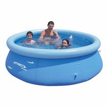 Piscina Inflável Redonda Atrio Es304 2500L Azul - Átrio