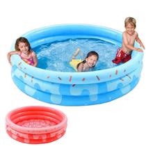 Piscina Inflável Redonda Criança Infantil 220 Litros 3 Aneis