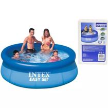 Piscina Inflável Redonda Easy Set 2.419 Litros Intex Cor Azul
