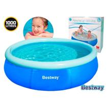 Piscina Inflável Redonda Fast Set 1000L 1,68x51cm Bestway