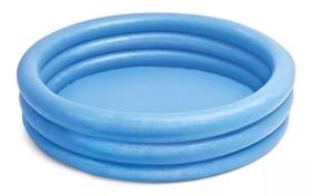 Piscina Inflável redonda Intex Crystal Blue 59416 de 114cm x 25cm 156L azul