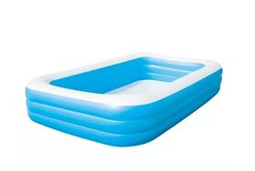 Piscina Inflável Retangular 1.161L Azul Bestway