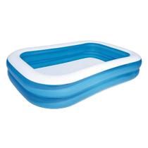 Piscina Inflável Retangular Bestway Capacidade 778 Litros +