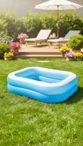 Piscina Inflável Retangular Familiar 540 Litros Piscina Inflável Retangular Familiar 540 Litros