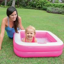 Piscina Inflável Soft com Fundo Inflável 57 Litros Intex