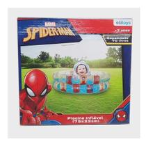 Piscina Inflável Spiderman 70l 75*22cm Etitoys