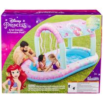 Piscina inflável SwimWays Disney Princess Ariel Water Castle Piscina inflável SwimWays Disney Princess Ariel Water Castle