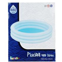 Piscina Inflável Três Anéis 300L Brink +