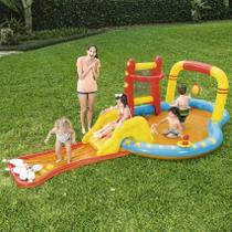 Piscina Interativa Inflável 314L Esportes 4,35m x 2,13m x 1,17m Bestway 53068