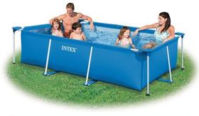 Piscina Intex 2540 Litros Estrutural Retangular 260 cm x 160 cm x 65 cm