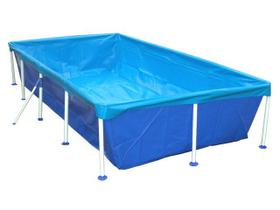 Piscina Montável Aço 3000 Litros Mor Piscina Montável Aço 3000 Litros Mor