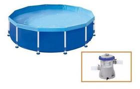 Piscina Mor 5500 Litros Estrutural Armação com Bomba Filtro 110v